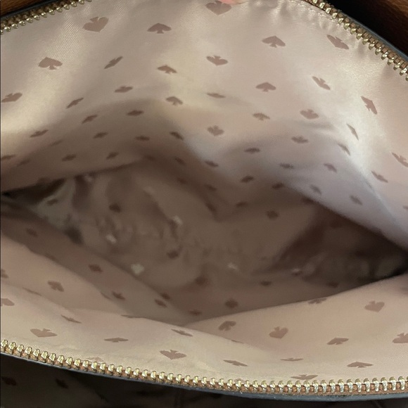 Kate Spade Jackson Triple Compartment Shoulder Tote Satchel Gingerbread color - Picture 16 of 16